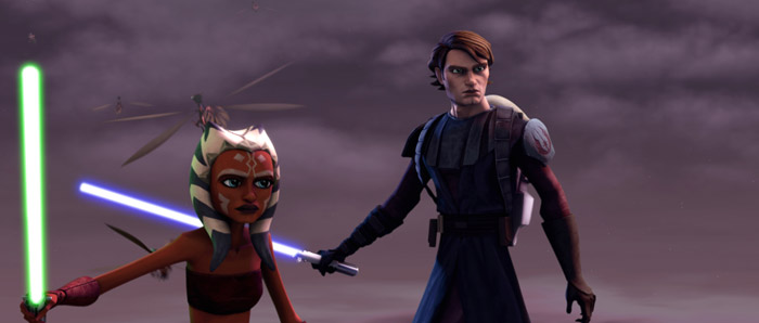 Star Wars: The Clone Wars - Ahsoka and Anakin Skywalker