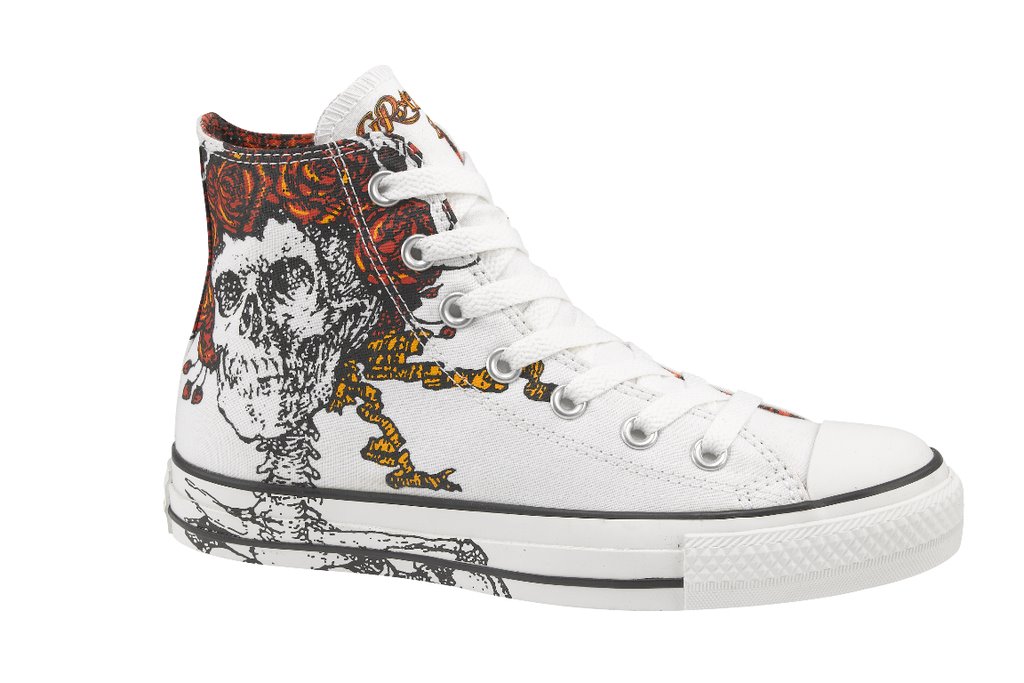 Grateful Dead x Converse Sneakers - Skull and Roses Chuck Taylor All Stars