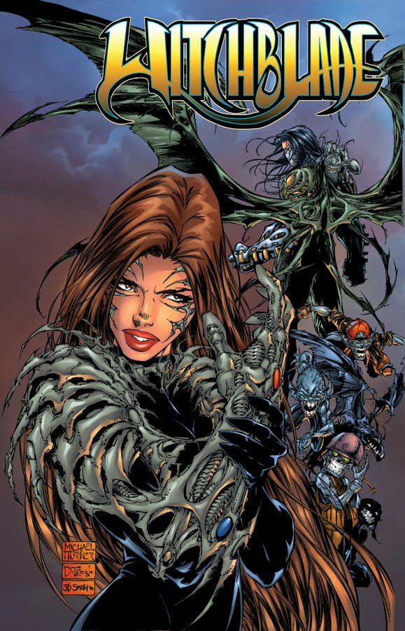 Michael Turner - Witchblade and The Darkness artwork