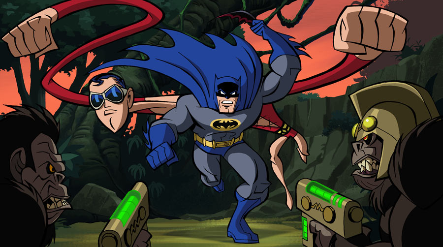 Batman: The Brave and The Bold - Batman & Plastic Man vs. Gorilla Grodd