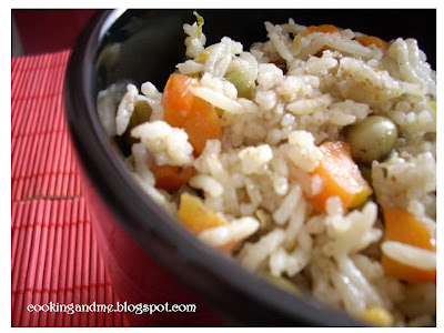 Simple Vegetable Rice Recipe - Vegetable Rice Recipe