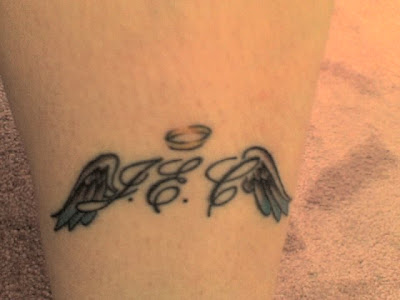small angel wing tattoos. small angel wings tattoos