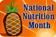 National Nutrition Month logo