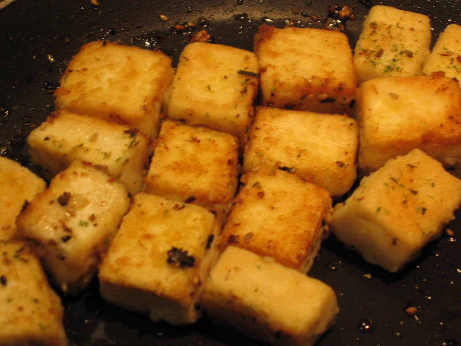 Spicy Tofu Nuggets