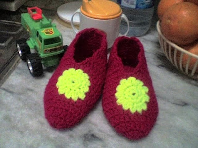 Flower Toddler Slippers - crochet Slippers+6