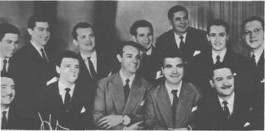 Julio Sosa con la Orquesta Francini Pontier en 1950