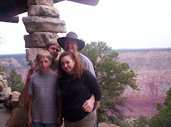 Patrick, Beth, Chris and Ben at the Grand Canyon this summer