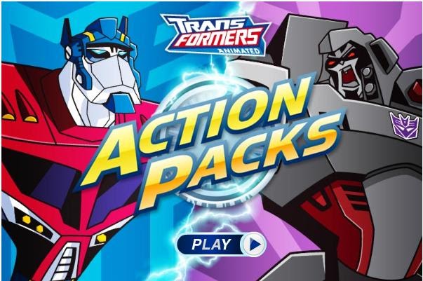 Transformers Animated: Transformers Animated Action Packs - New Game Online
