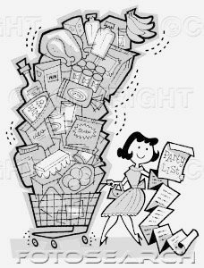 [a-woman-shopping-for-a-party-with-a-long-shopping-list-~-dya0023.jpg]