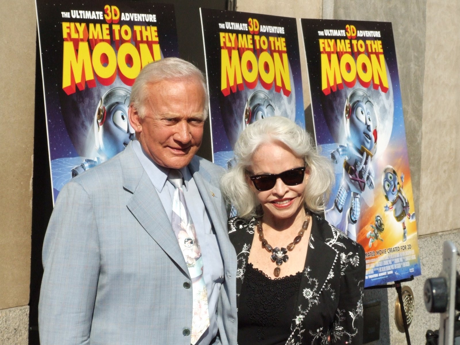 Buzz Aldrin Attended a Special Screening of Fly Me to the Moon @ Regal Union Square