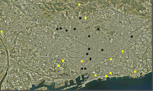 Indice e Localização das Obras na Cidade