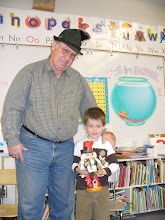 Pops at Riley's school teaching about Germany