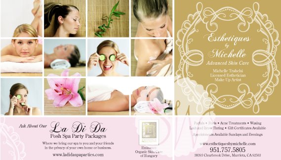 Ad for Esthetiques by Michelle