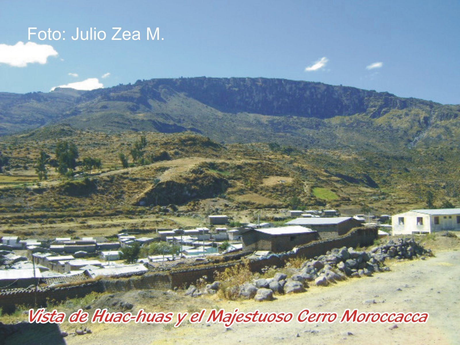 Cerro Moroccacca en Huac-huas