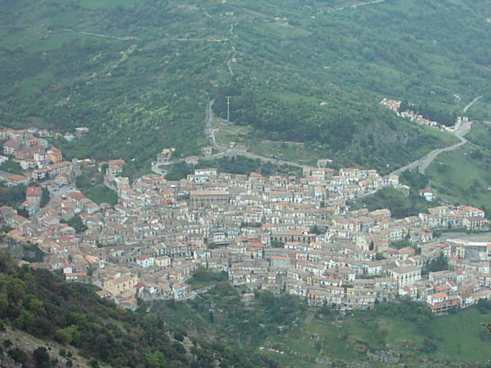 Panorama di Cerchiara dal Lacco
