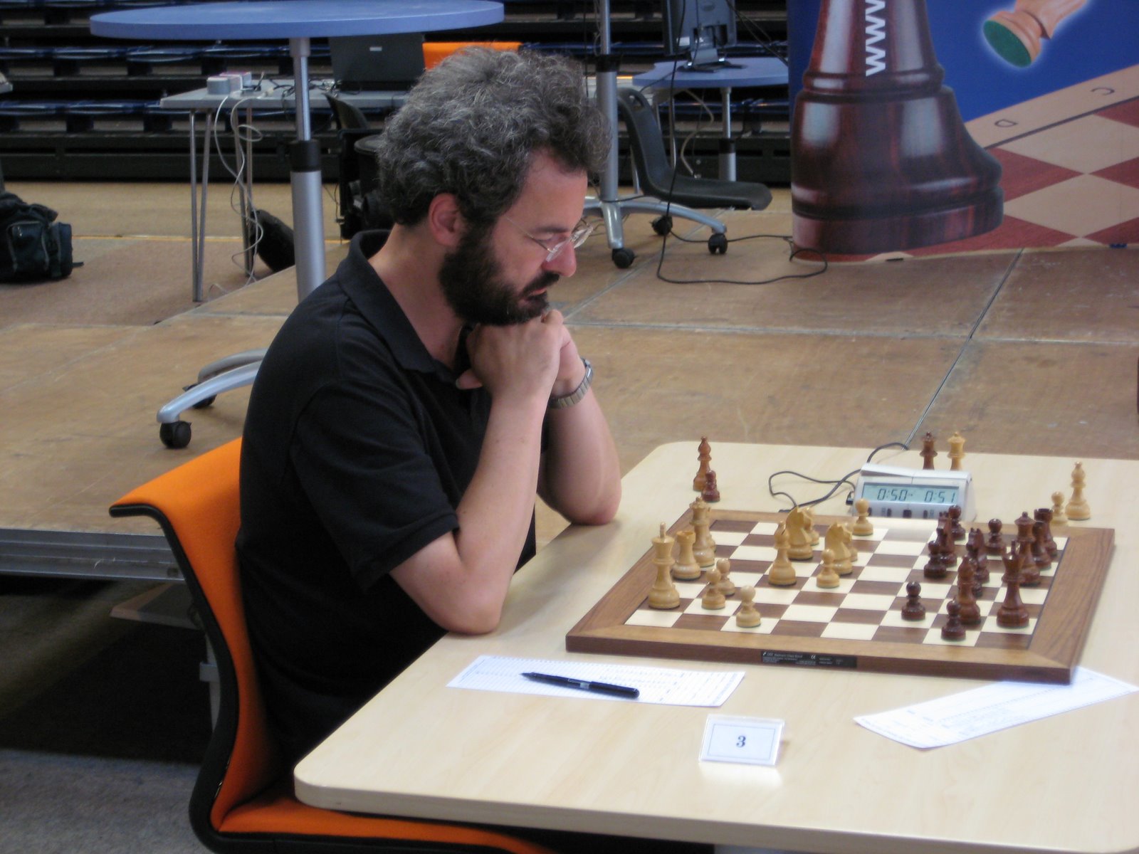 Le Grand-Maître International d'échecs Alberto David © Chess & Strategy