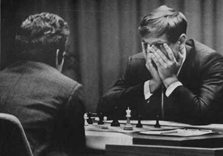 le match d'échecs mythique de 1972, entre l'américain Bobby Fischer et le soviétique Boris Spassky