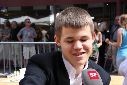 Que va inventer aujourd'hui le norvégien Magnus Carlsen ? - photo site officiel