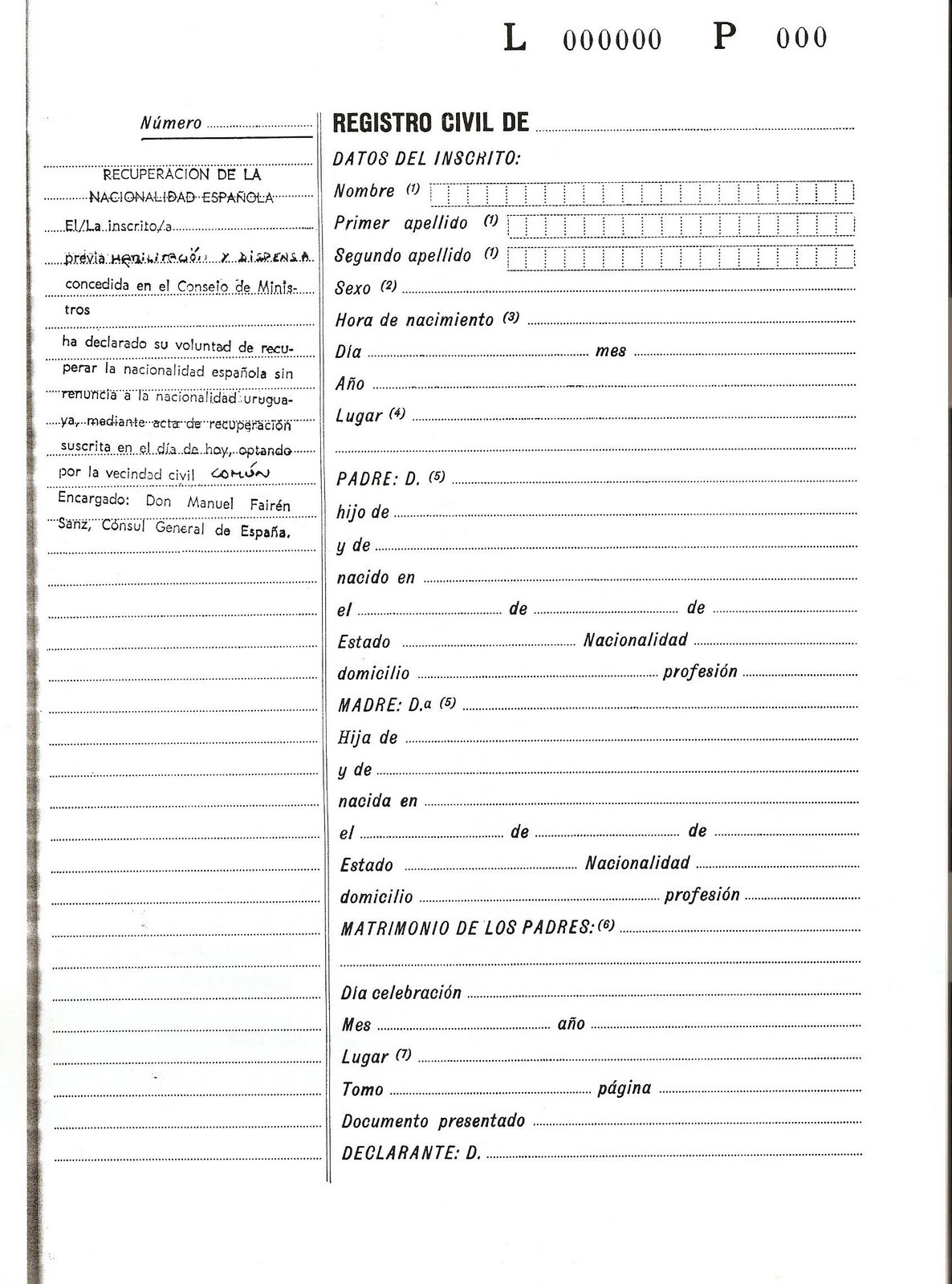 Registro civil de matrimonio pdf