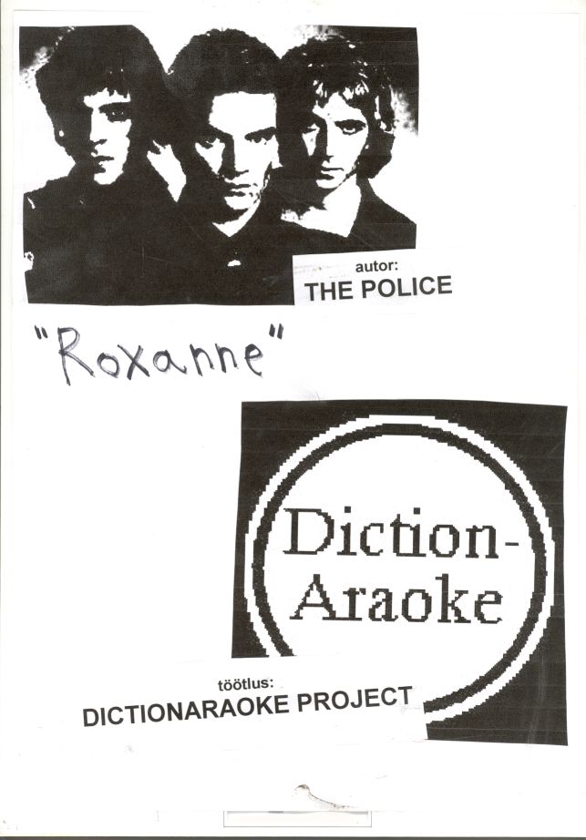[Dictionaraoke+Project+vs.+The+Police.jpg]