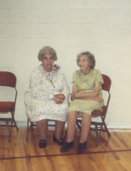 Jessie Young Allred, and sister Mary Smith