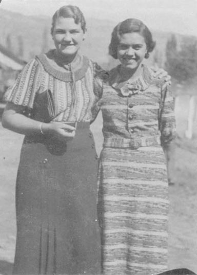 Mom and friend 1934