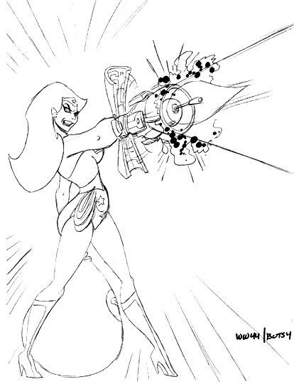 From The Escape Art Files: It's Wonder Woman Time...