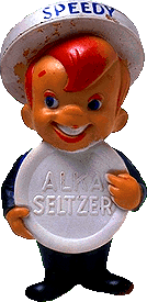 What a Relief it Is! Alka-Seltzer Brings "Speedy" Out of Retirement