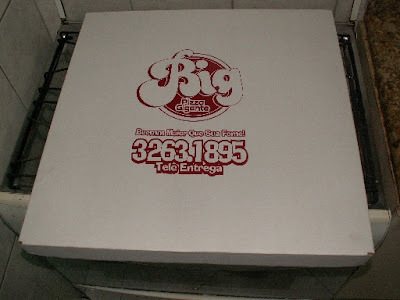 pizza box costume. This is a pizza box from Big