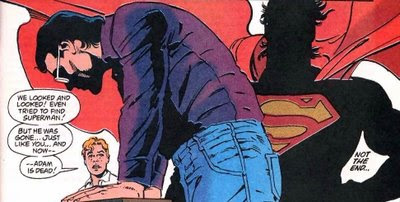 That's right, Superman. Feel guilty.
