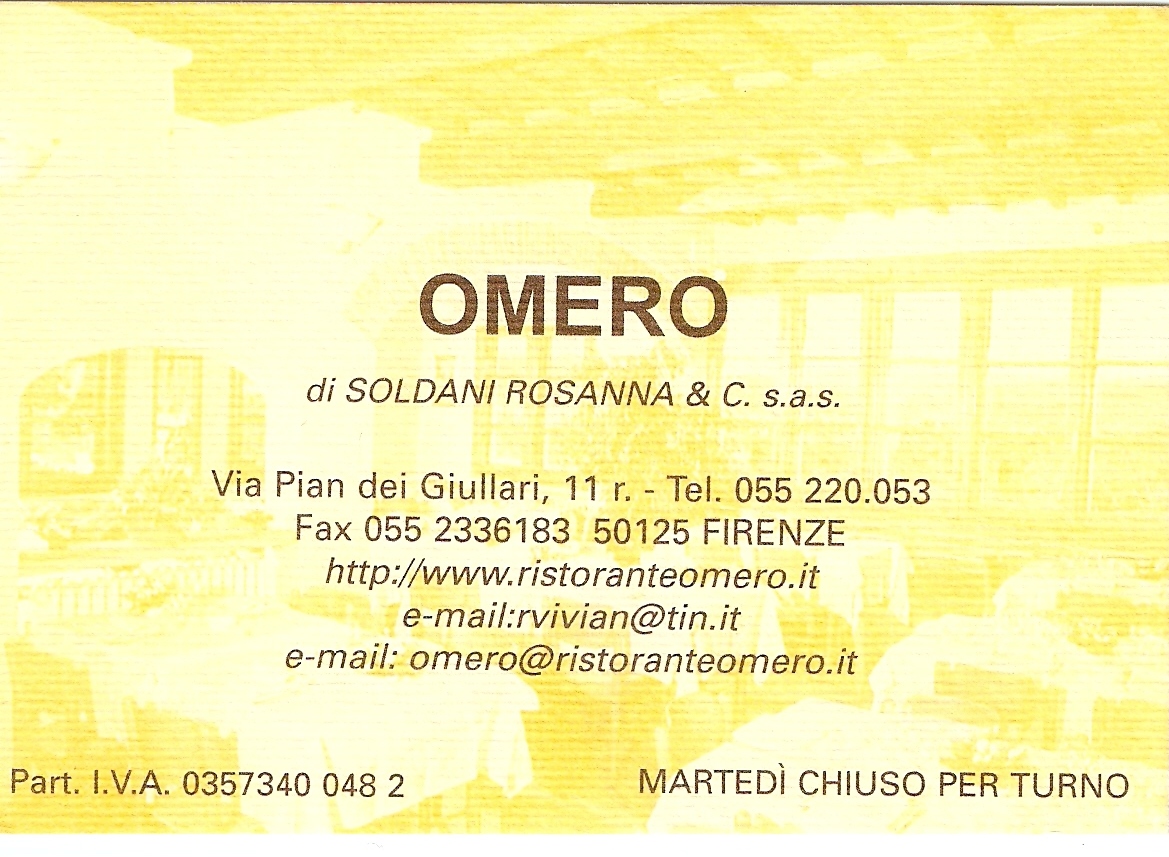 Omero Business Card