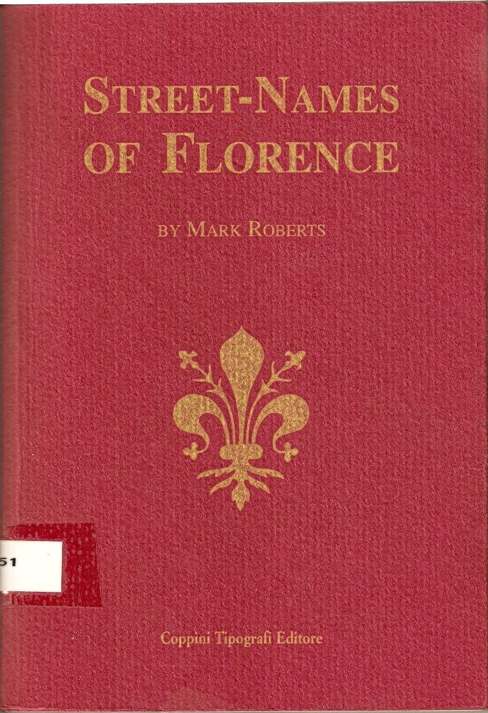 Street Names of Florence