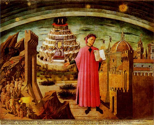 Dante and His Book - In Santa Maria del Fiore