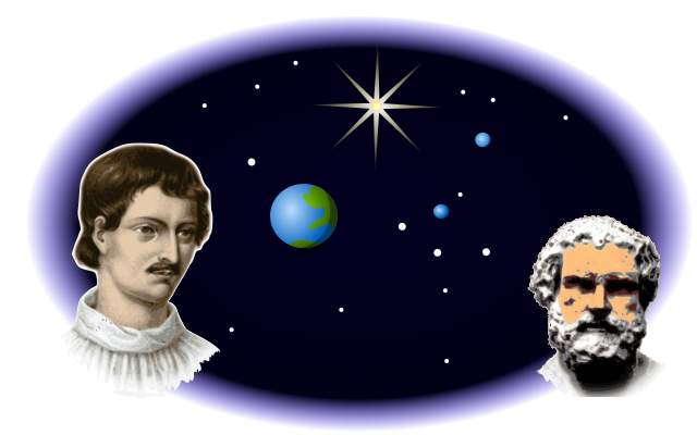 Giordano Bruno and Democritus - Cosmic Pluralism