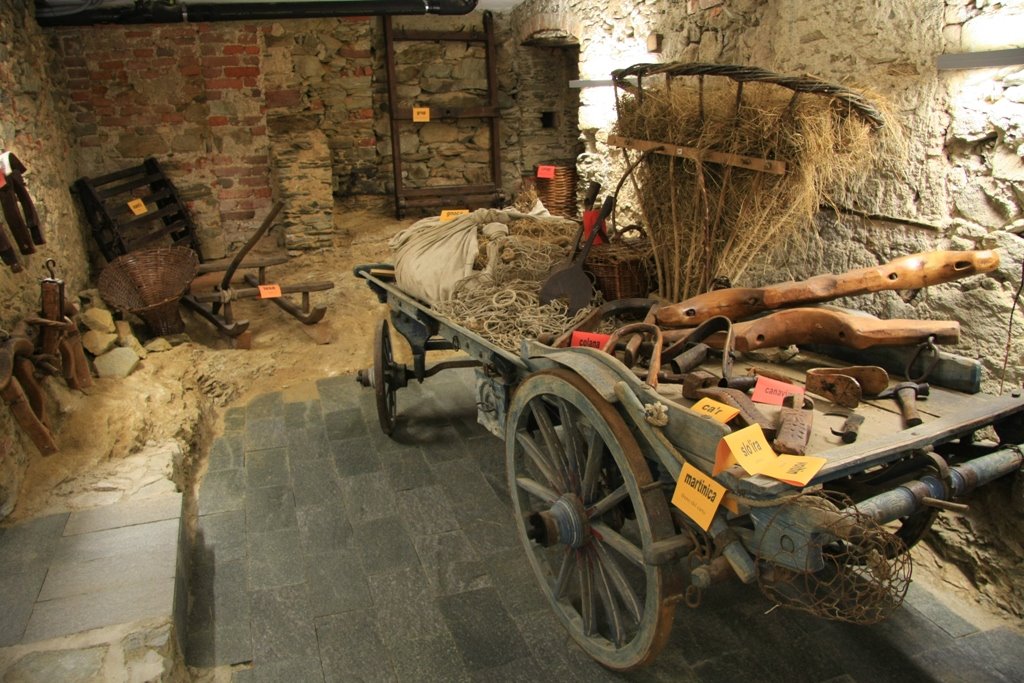 Farm Equipment in the Serra-Pamaparato Museum
