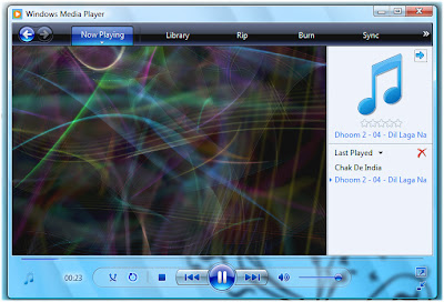 download cool visualizations windows media player