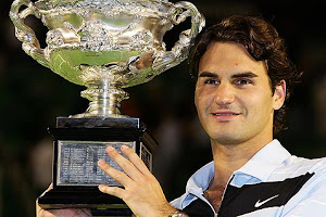 with the cup the champion Roger