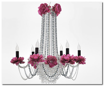 chandelier from merry cristal