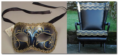 black leather and gold chair ghost furniture