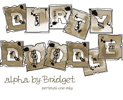 صور  تصميم رائعه Dirty+doodle+alpha+by+bridget