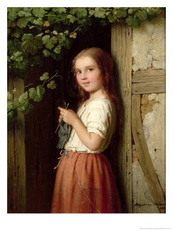 [98647~Young-Girl-Standing-in-a-Doorway-Knitting-1863-Posters.jpg]