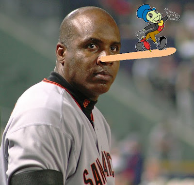 barry bonds head before and after. a flier on Barry Bonds?