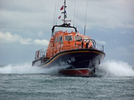 Saclombe's new lifeboat
