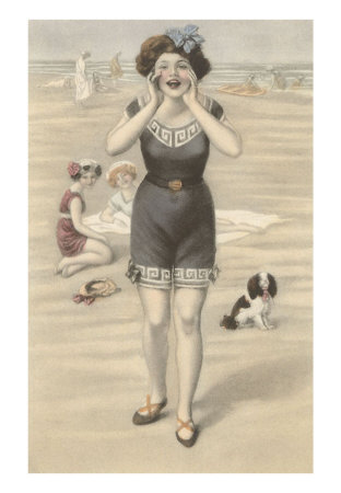 [TS-00016-C~Victorian-Lady-Shouting-on-Beach-Posters.jpg]