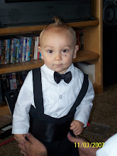 My first tux and black eye