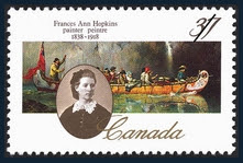 Frances Ann Hopkins Commemorative Stamp