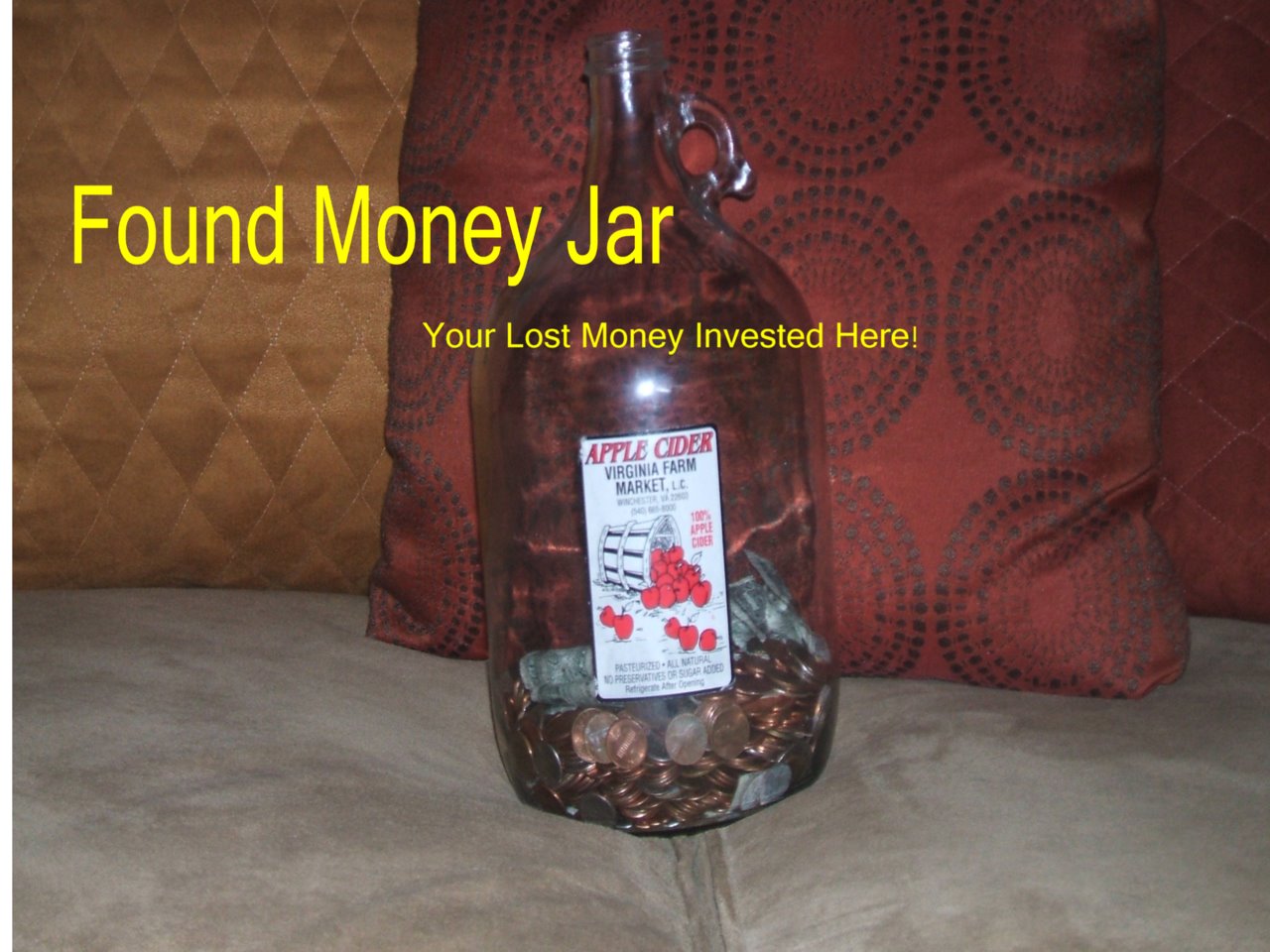 The Found Money Jar