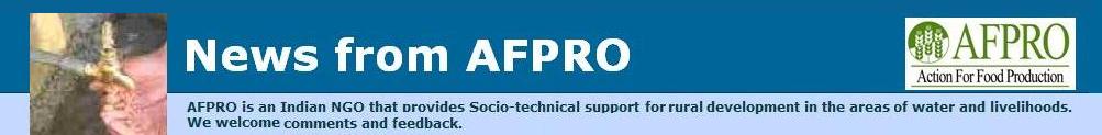 News from AFPRO