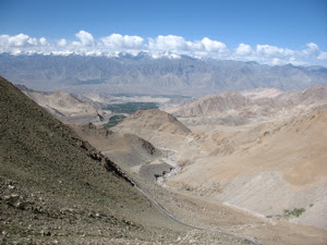 A landscape in Ladakh, India