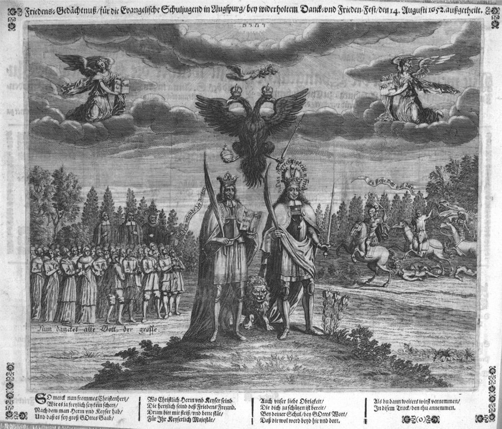 1652 Allegorie auf Friede und Gerechtigkeit (Herrscher als Friedensfreunde)